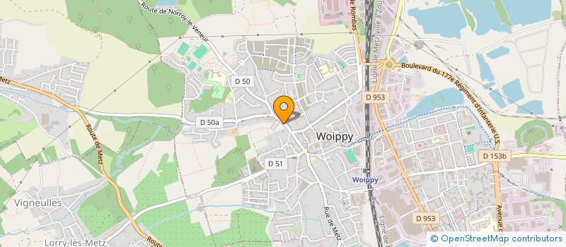 localisation de l'entreprise RESP GRAND EST  METZ