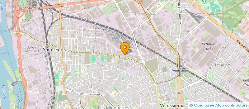 localisation de l'entreprise RESP-SECURITE PRIVEE  VENISSIEUX