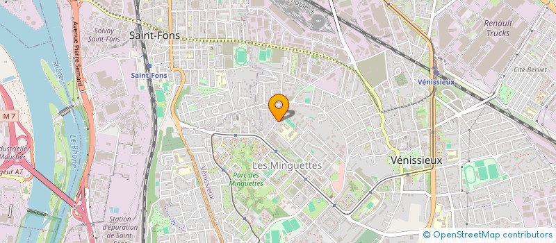 localisation de l'entreprise RESPAWN  VENISSIEUX