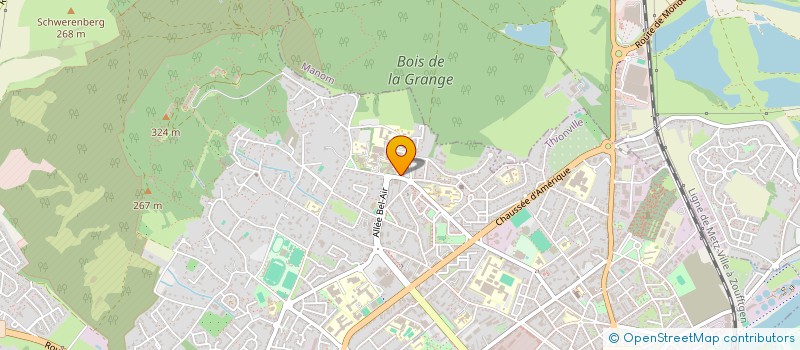 localisation de l'entreprise RESPECT ET VIE EN INSTITUTION à THIONVILLE