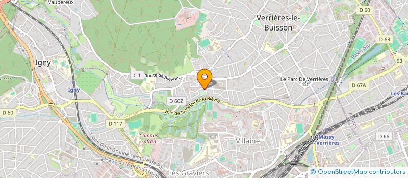 localisation de l'entreprise RESPECT MANAGEMENT à VERRIERES-LE-BUISSON