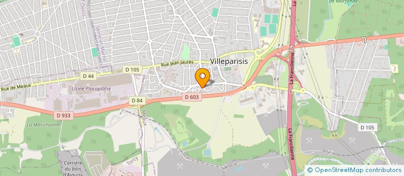 localisation de l'entreprise RESPECT RECORDS  VILLEPARISIS