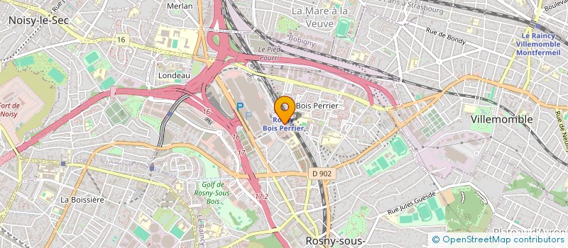 localisation de l'entreprise RESPECT SECURITE à ROSNY-SOUS-BOIS