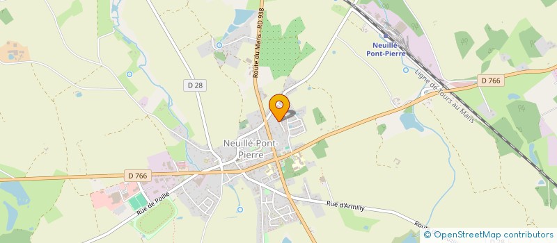 localisation de l'entreprise RESPECT SPORT POTES KARTING (RSP KARTING)  NEUILLE-PONT-PIERRE