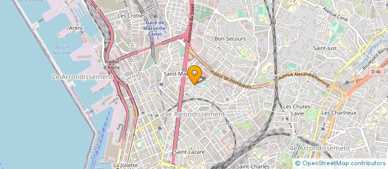 localisation de l'entreprise RESPECTE MON ART à MARSEILLE