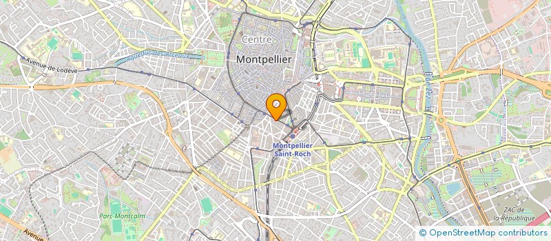 localisation de l'entreprise RESPECTMODE à MONTPELLIER