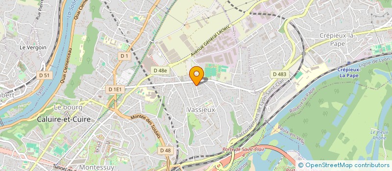 localisation de l'entreprise RESPELL à CALUIRE-ET-CUIRE