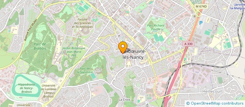 localisation de l'entreprise RESPERANCE  VANDUVRE-LES-NANCY