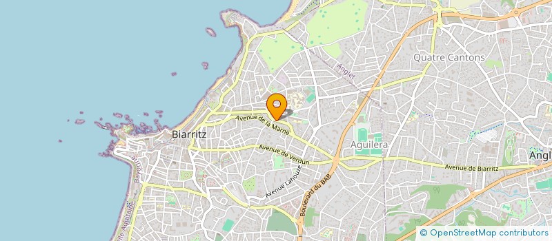 localisation de l'entreprise RESPIR à BIARRITZ