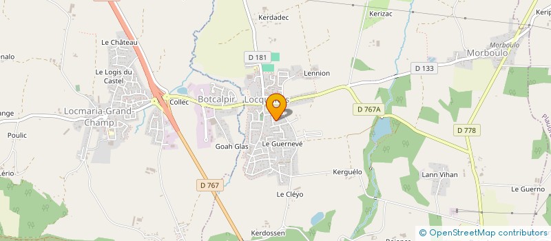 localisation de l'entreprise RESPIRE  LOCQUELTAS