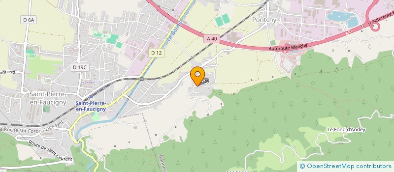 localisation de l'entreprise RESPIRE  BONNEVILLE