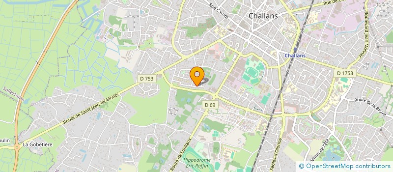 localisation de l'entreprise RESPIRE à CHALLANS