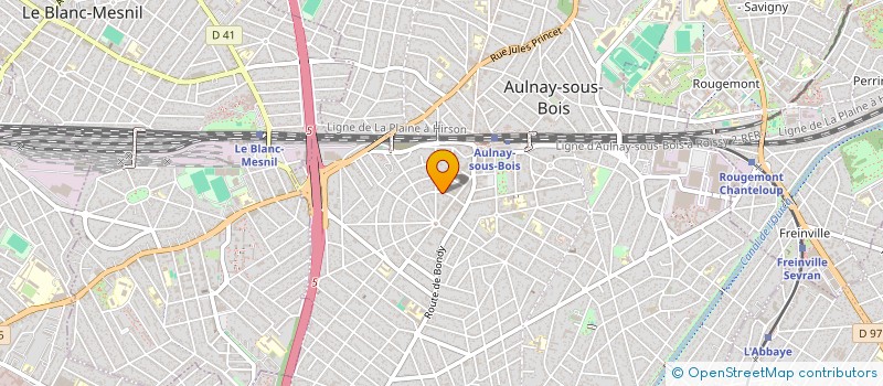 localisation de l'entreprise RESPIRE ET BIEN ETRE à AULNAY-SOUS-BOIS