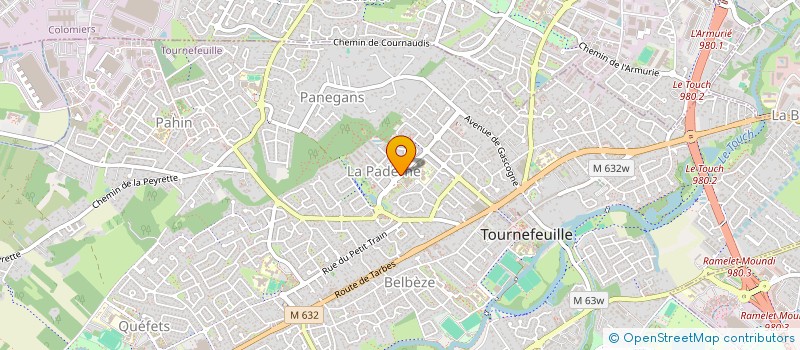 localisation de l'entreprise RESPIRE EVENT  TOURNEFEUILLE