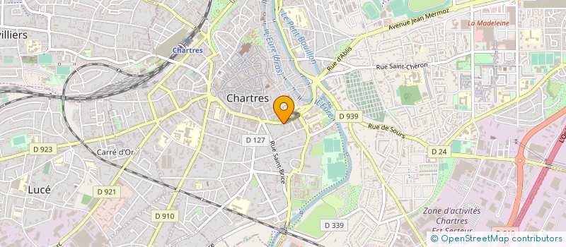 localisation de l'entreprise RESPIRE HABITAT à CHARTRES