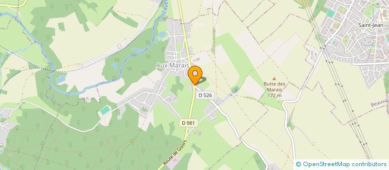 localisation de l'entreprise RESPIRONS ENSEMBLE BEAUVAIS  AUX MARAIS