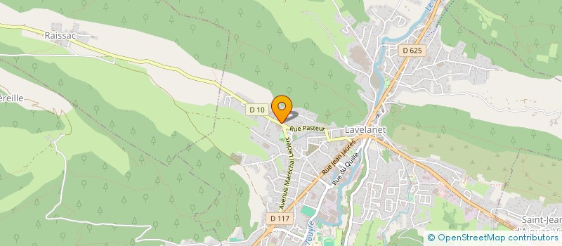 localisation de l'entreprise RESPLANDY à LAVELANET