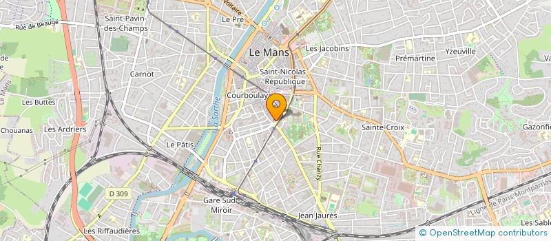 localisation de l'entreprise RESPLENDISSEZ à LE MANS