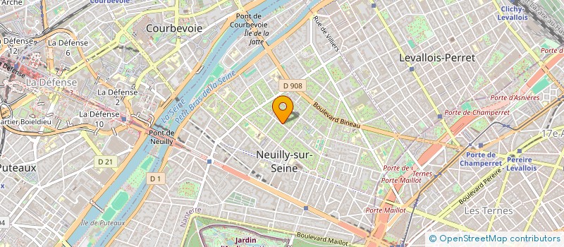 localisation de l'entreprise RESPONSIBLE INVESTMENTS à NEUILLY SUR SEINE