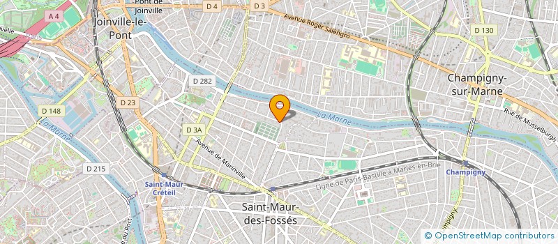 localisation de l'entreprise RESPONSIVE CONSULTING à SAINT-MAUR-DES-FOSSES