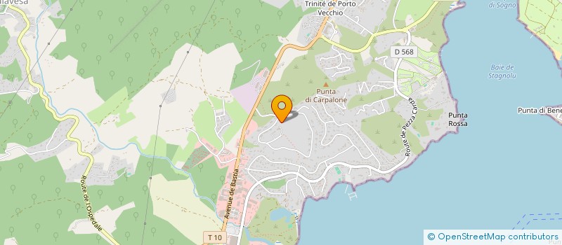 localisation de l'entreprise RESPORT à PORTO-VECCHIO