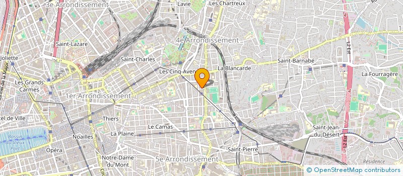 localisation de l'entreprise RESPORT INTERNATIONAL à MARSEILLE