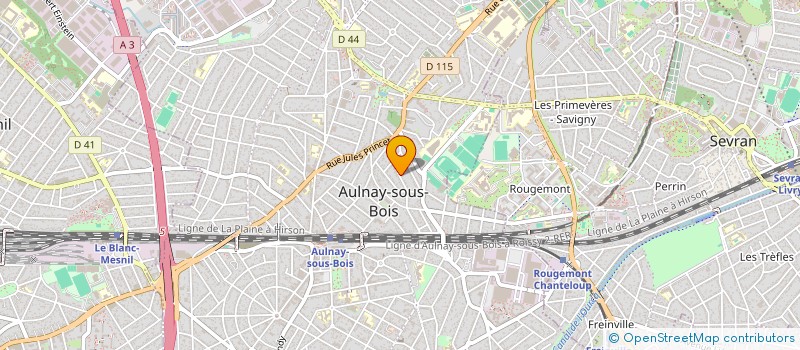 localisation de l'entreprise RESPYR à AULNAY SOUS BOIS
