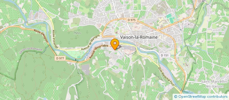 localisation de l'entreprise RESSEGAIRE TRISTAN ELECTRICITE GENERALE  VAISON-LA-ROMAINE