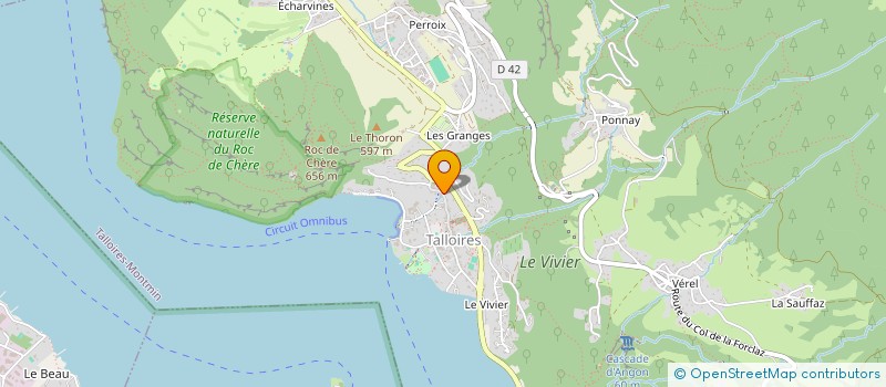 localisation de l'entreprise RESSEM NUTRI  TALLOIRES-MONTMIN