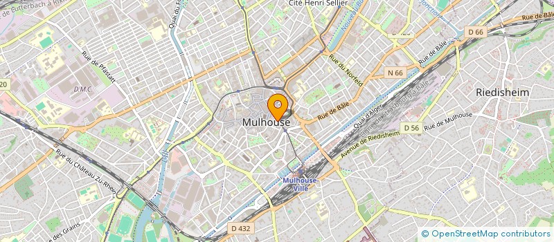 localisation de l'entreprise RESSEMELAGE PARISIEN à MULHOUSE