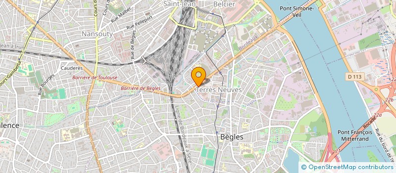 localisation de l'entreprise RESSIE à BEGLES