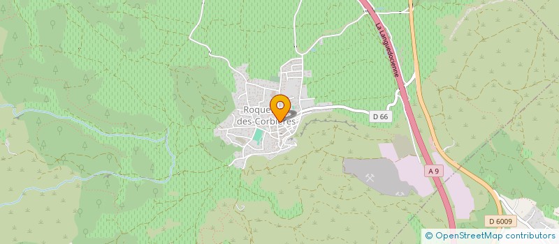 localisation de l'entreprise RESSIER FRERES  ROQUEFORT-DES-CORBIERES