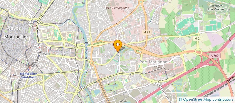 localisation de l'entreprise RESSIFE à MONTPELLIER