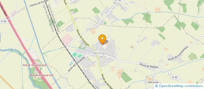 localisation de l'entreprise RESSOC  BELBEZE-DE-LAURAGAIS