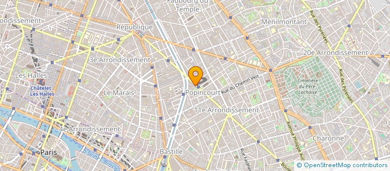 localisation de l'entreprise RESSORT-SANTE  PARIS