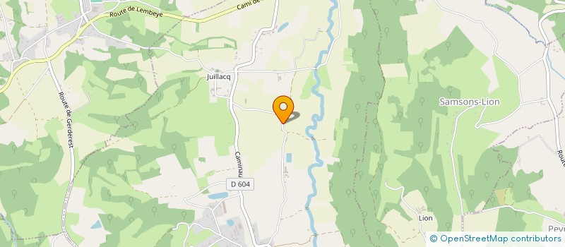 localisation de l'entreprise RESSORTS SIMON  MASPIE-LALONQUERE-JUILLACQ