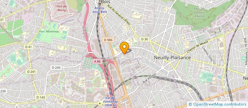 localisation de l'entreprise RESSOURC' IBLES à ROSNY-SOUS-BOIS