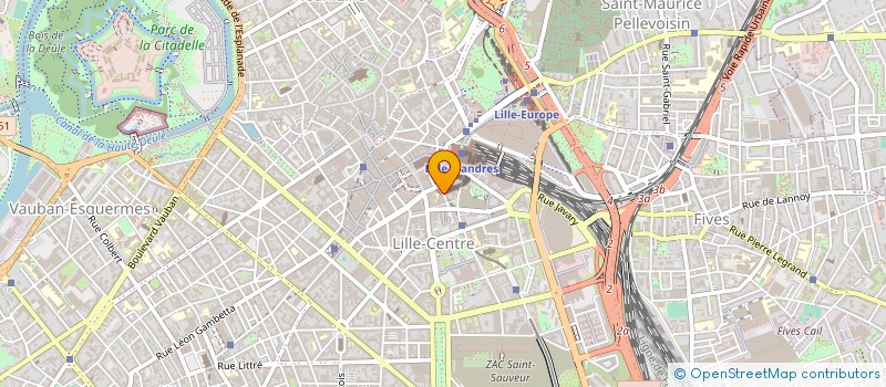 localisation de l'entreprise RESSOURCE à LILLE
