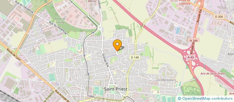 localisation de l'entreprise RESSOURCE ADDED  SAINT-PRIEST