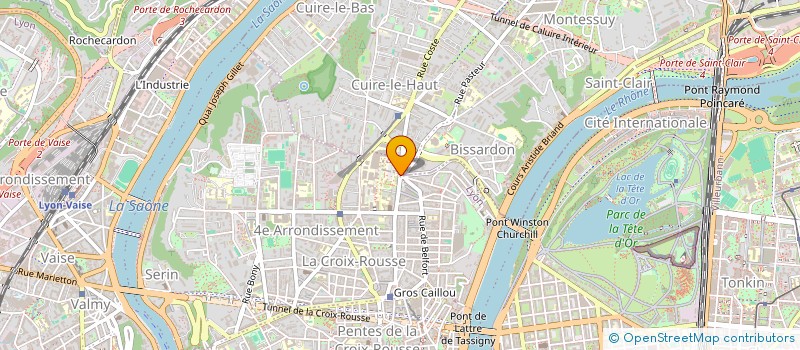 localisation de l'entreprise RESSOURCE EDUCATION à LYON 4EME