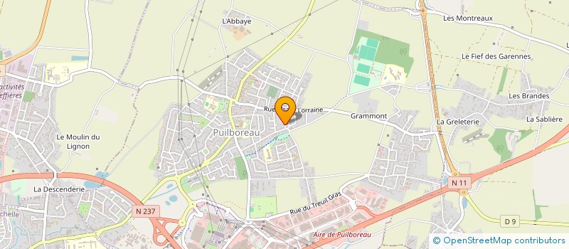 localisation de l'entreprise RESSOURCE & VOUS à PUILBOREAU