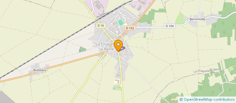 localisation de l'entreprise RESSOURCERIE AU GRENIER DU LOING  LA CHAPELLE-LA-REINE