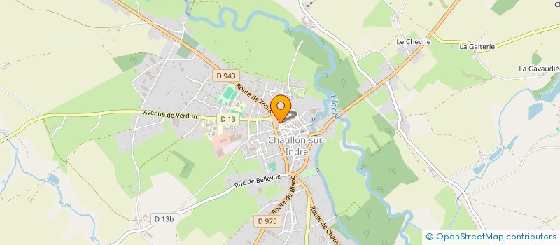 localisation de l'entreprise RESSOURCERIE DU CHATILLONAIS EN BERRY : BERRY GOOD à CHATILLON-SUR-INDRE