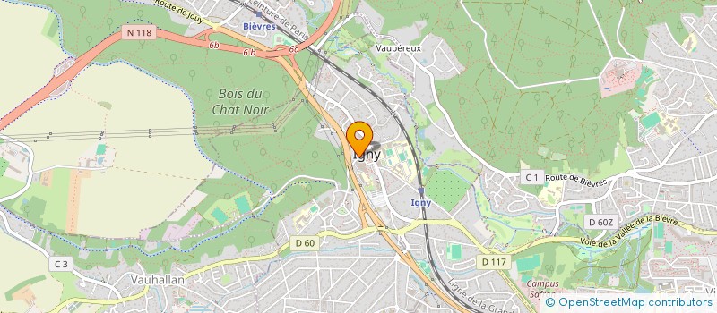 localisation de l'entreprise RESSOURCERIE LA COLLECTIVE à VAUHALLAN