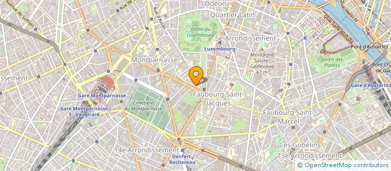 localisation de l'entreprise RESSOURCES à PARIS