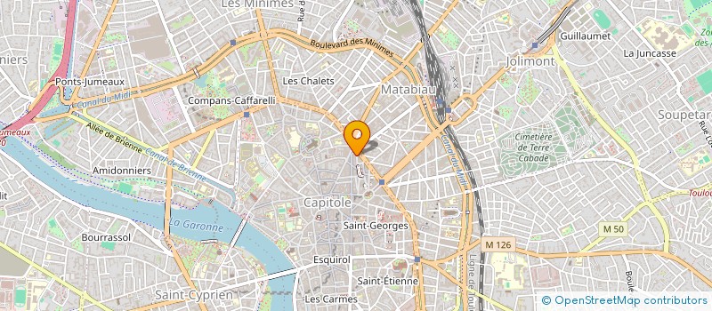 localisation de l'entreprise RESSOURCES à TOULOUSE