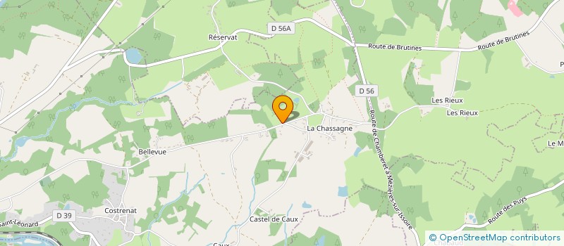 localisation de l'entreprise RESSOURCES à SAINT-PRIEST-TAURION