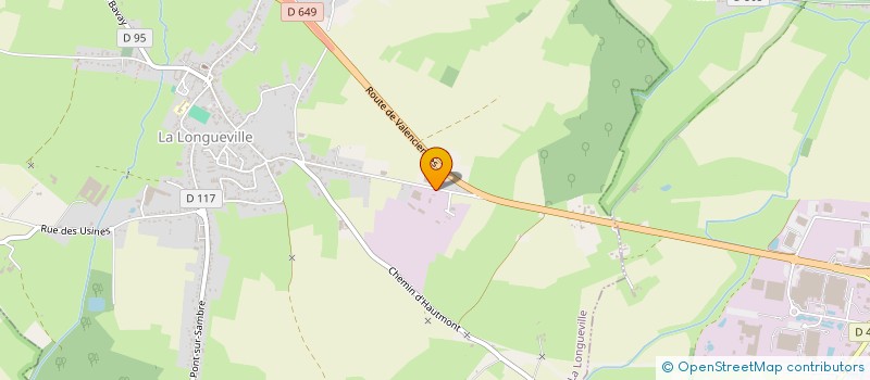 localisation de l'entreprise RESSOURCES  LA LONGUEVILLE