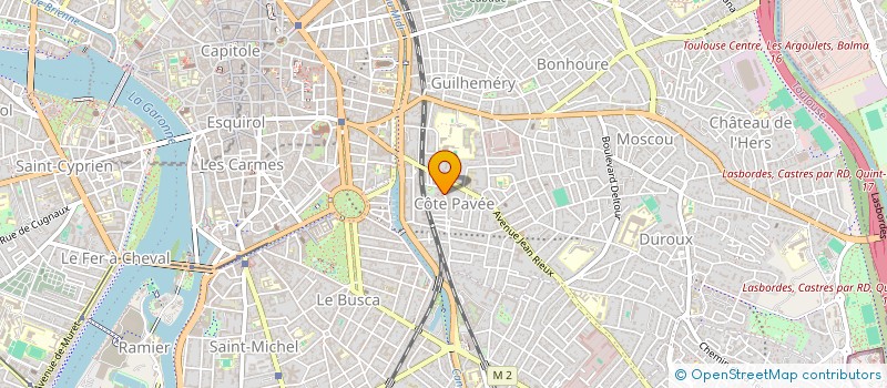 localisation de l'entreprise RESSOURCES & BUSINESS INNOVATION  TOULOUSE