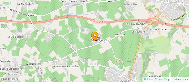 localisation de l'entreprise RESSOURCES ENVIRONNEMENT à VALLET